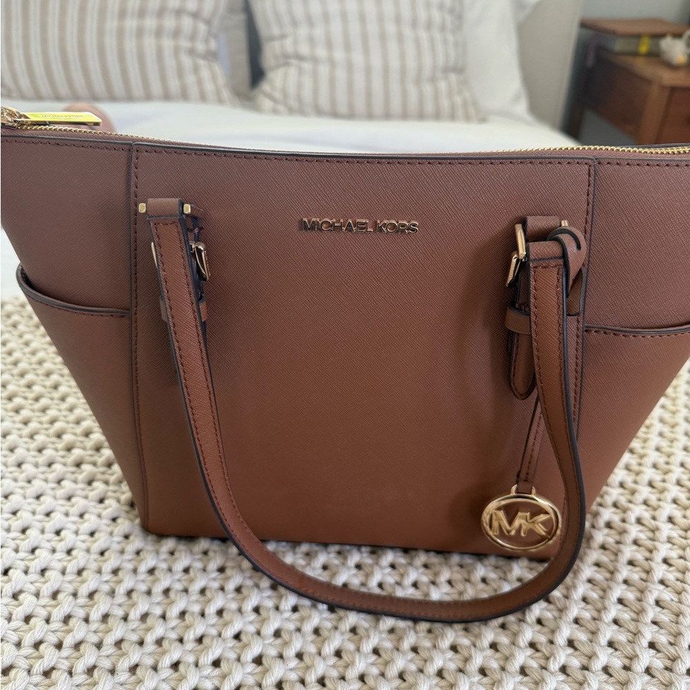 Michael Kors Brown Tote Bag